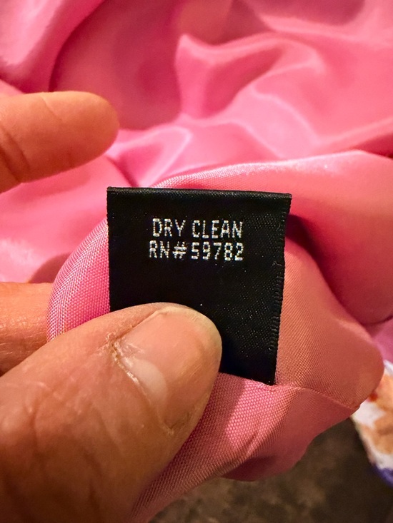 Adrianna Papell Floral Midi Dress - Purple, Pink & Yellow - Picture 14 of 15